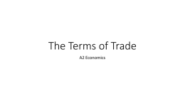 The Terms of Tradex