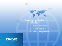 Emerging Nokia