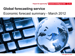 Economic forecast March 2012 – presentation