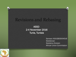 4 AU Revisions rebasings WS 2016