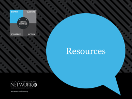 Resources - The Communications Network