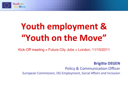 Youth employment