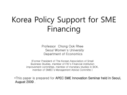 Korea - APEC SME Innovation Center