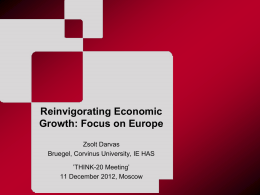 Reinvigorating Economic Growth
