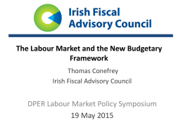 Labour Market New Fiscal Framework