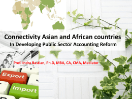 Connectivity Asian and African countries In Developing Public