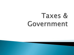 taxes _ governmentx