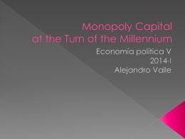 Monopoly Capital - Alejandro Valle Baeza