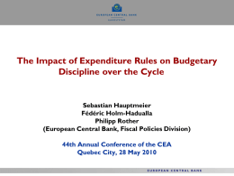 Numerical Fiscal Rules and the Response of