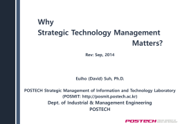 Why Strategic Technology Management Matters