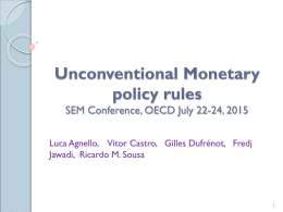 Unconventional Monetary Policy Rules