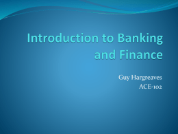Intro to Banking 5