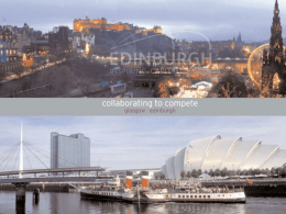 Glasgow:Edinburgh - policy review tv