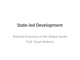 State-led Development
