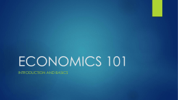 economics 101 - Montville.net