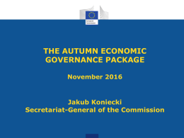 2014 Autumn package - EESC European Economic and Social