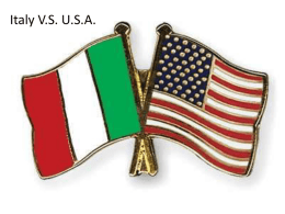 Italy v.s. U.S.A.