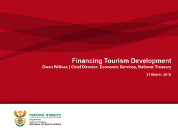 Resourcing Tourism Development