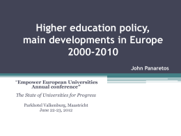 John Panareto, Greece - Empower European Universities
