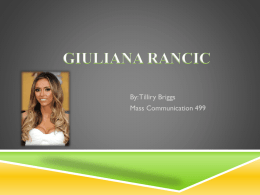 Giuliana Presentation1