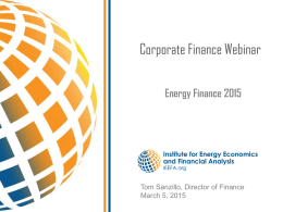 Energy Finance 2015