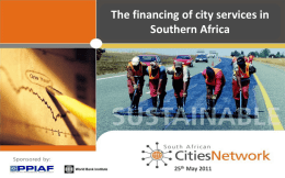 Slide 1 - SA Cities Network