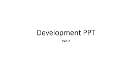 Development PPT
