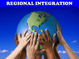 regional integration - Tunapuna Secondary School: Social Studies
