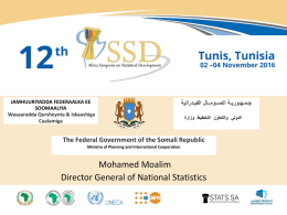 ASSD Somalia Presentation