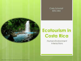 Ecotourism in Costa Rica
