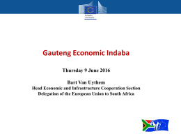Presentation - EU Chamber of Commerce and Industry in Southern