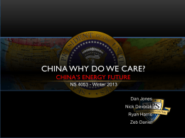 China: Why Do We Care?