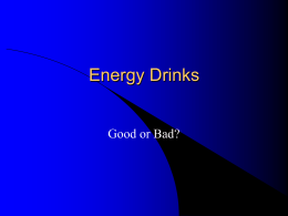 Energy Drinks