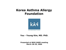 2005 PR Plan for KAAF - World Health Organization