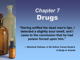 Chapter 7 Drugs