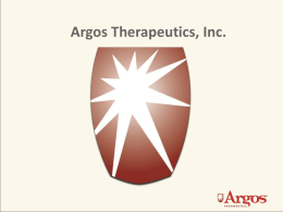 Argos Therapeutics, Inc.