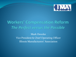 Changes in Workers Compensation: What It Means to Illinois
