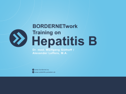 Education material on hepatitis B