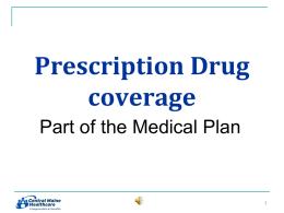 Prescription Drug coverage
