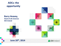 The market opportunity for ADC manufacturing
