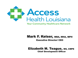 Access Health Presentation