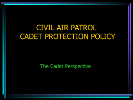 Cadet Introduction to CPPT