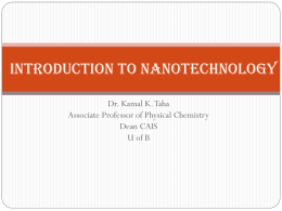 and Nanotechnology