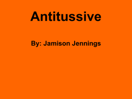 Antitussive