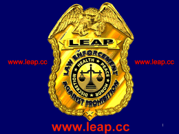 ReconsiDer - LEAP | Law Enforcement Against Prohibition