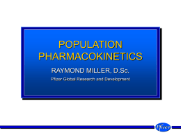 Clinical PK/PD Short Course - Population Pharmacokinetics