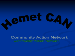 Hemet Community Action Network