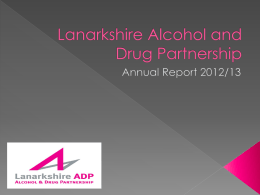 Lanarkshire Alcohol and Drug Partnership