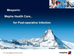 Mesporin: Mepha Health Care.. for Post
