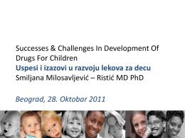 Successes & Challenges In Development Of Drugs For
